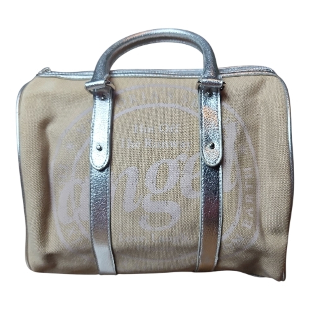 VICTORIA'S SECRET | Tan Hot Off The Runway Angel‎ Satchel Purse Silver Hardware